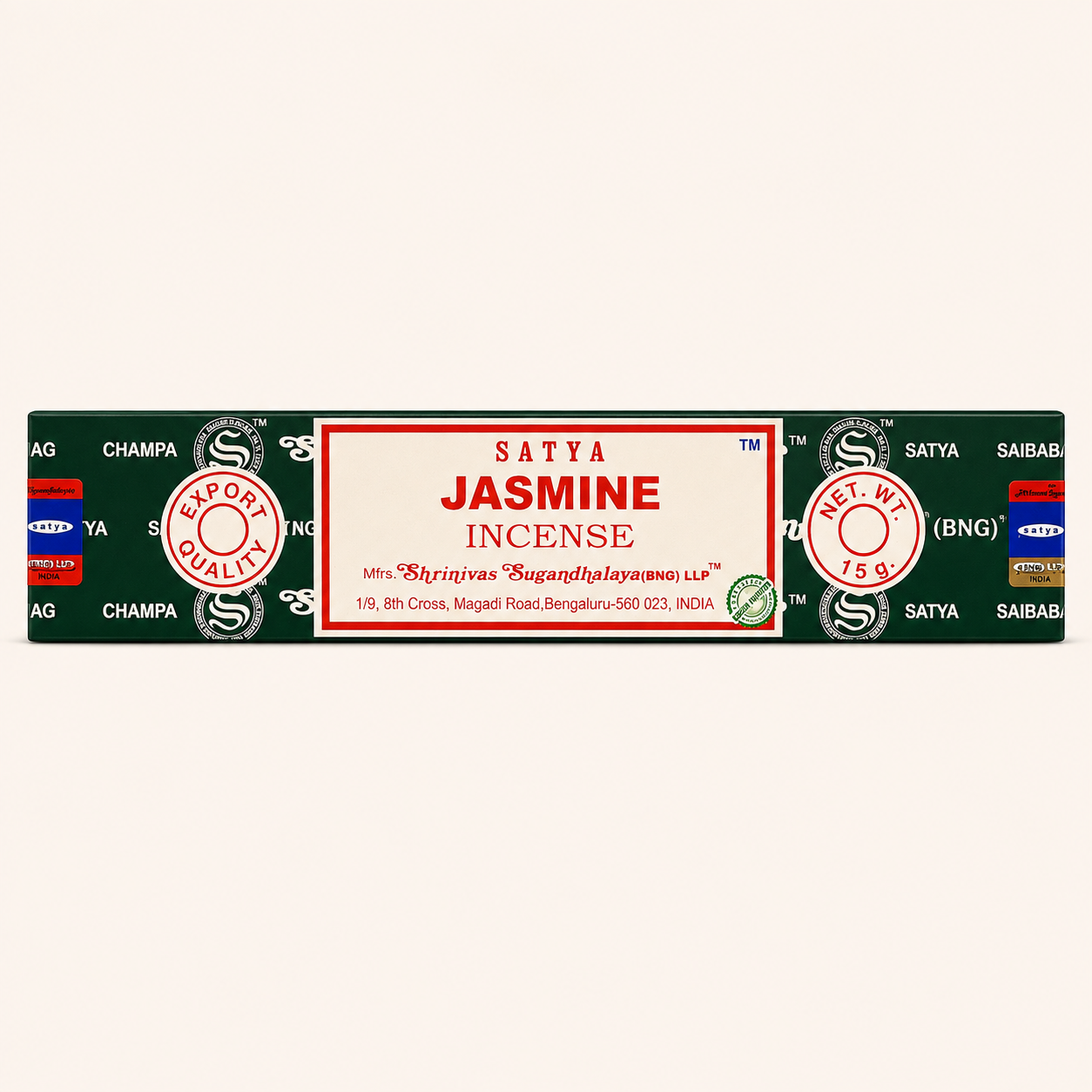 Fournisseur Encens bâtons Jasmine (x12) Satya | Esotericae.com, grossiste ésotérique