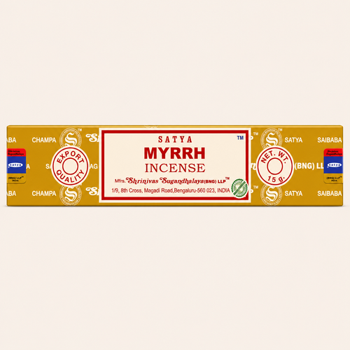 Fournisseur Encens bâtons Myrrh (x12) Satya | Esotericae.com, grossiste ésotérique