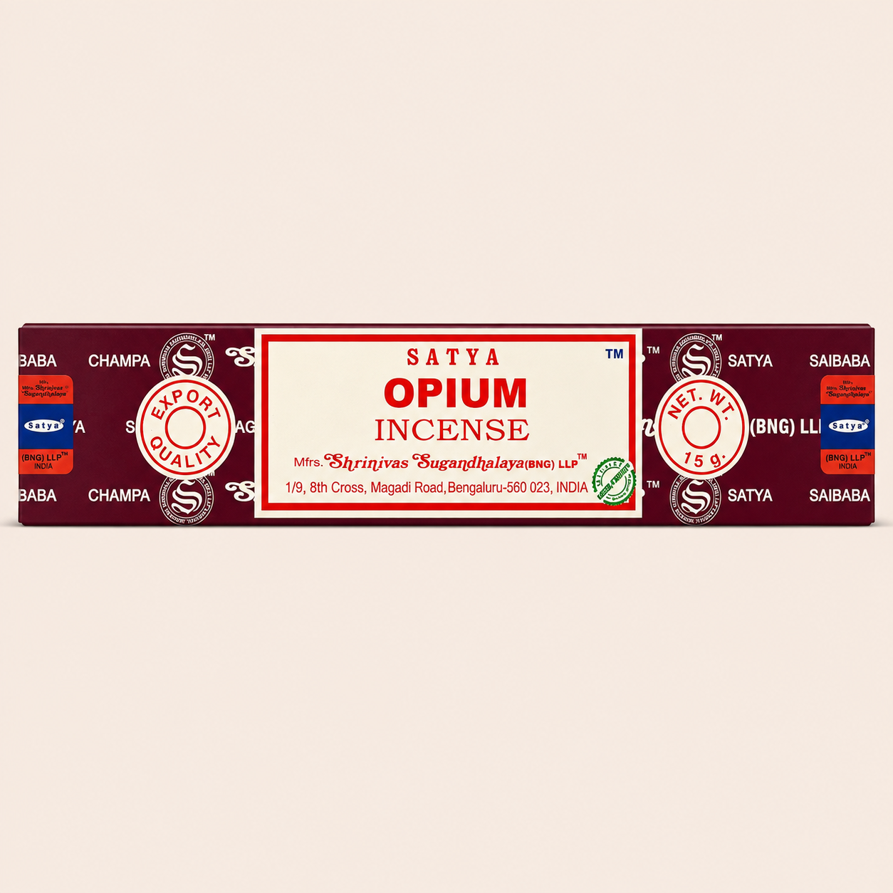 Fournisseur Encens bâtons Opium (x12) Satya | Esotericae.com, grossiste ésotérique