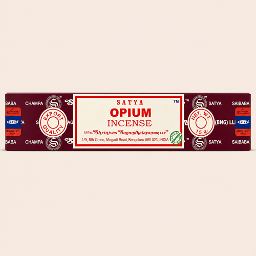 Fournisseur Encens bâtons Opium (x12) Satya | Esotericae.com, grossiste ésotérique
