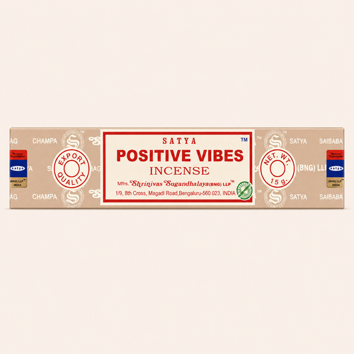 Fournisseur Encens bâtons Positives Vibes (x12) Satya | Esotericae.com, grossiste ésotérique