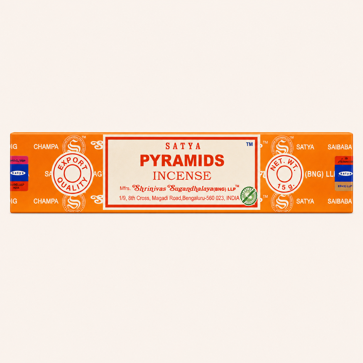 Fournisseur Encens bâtons Pyramids (x12) Satya | Esotericae.com, grossiste ésotérique