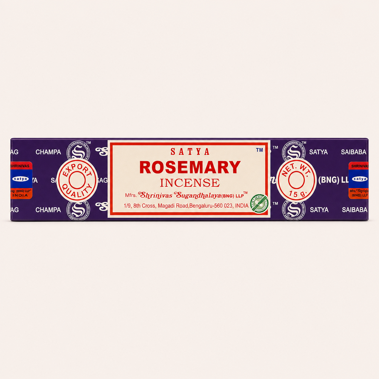 Fournisseur Encens bâtons Rosemary (x12) Satya | Esotericae.com, grossiste ésotérique