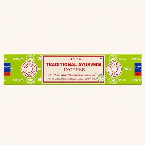 Fournisseur Encens bâtons Traditional Ayurveda (x12) Satya | Esotericae.com, grossiste ésotérique