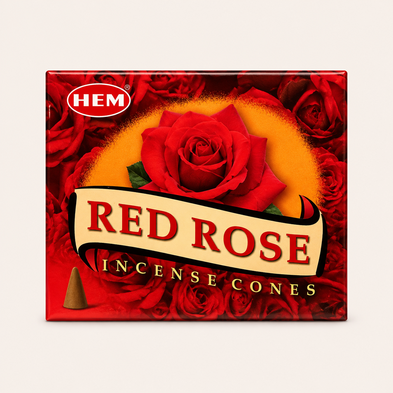 Fournisseur Encens cône Red Rose (x10) HEM