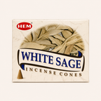 Fournisseur Encens cône White Sage (x10) HEM
