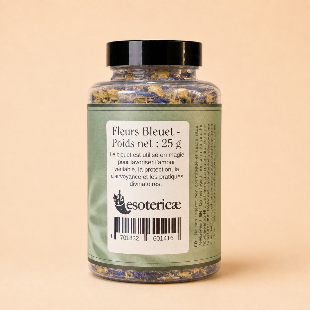 Fournisseur Fleurs Bleuet prix bas | Esotericae.com, grossiste ésotérique
