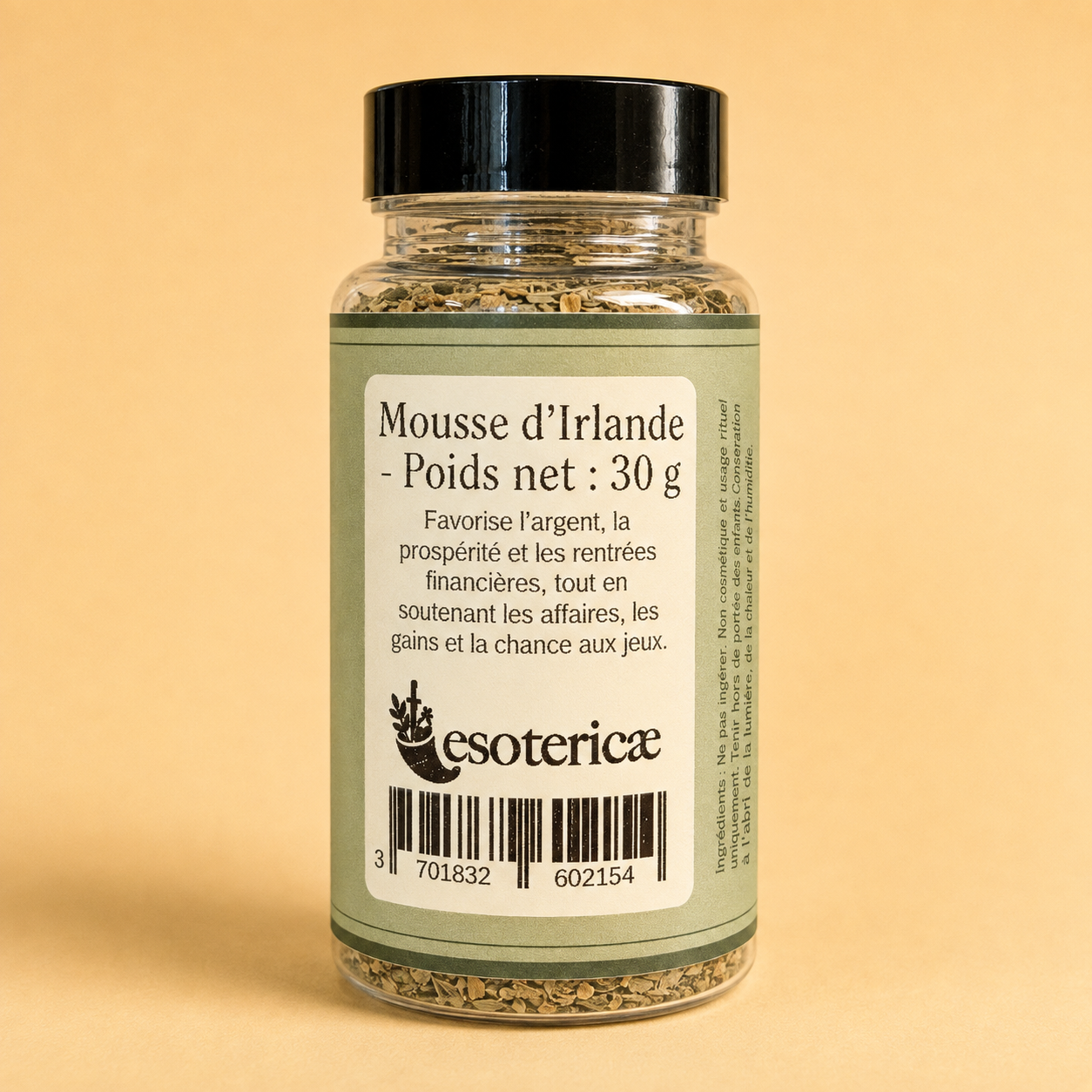 Fournisseur Mousse d'Irlande prix bas | Esotericae.com, grossiste ésotérique