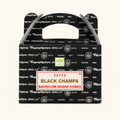 Fournisseur grossiste Encens backflow Black Champa (x24) Satya