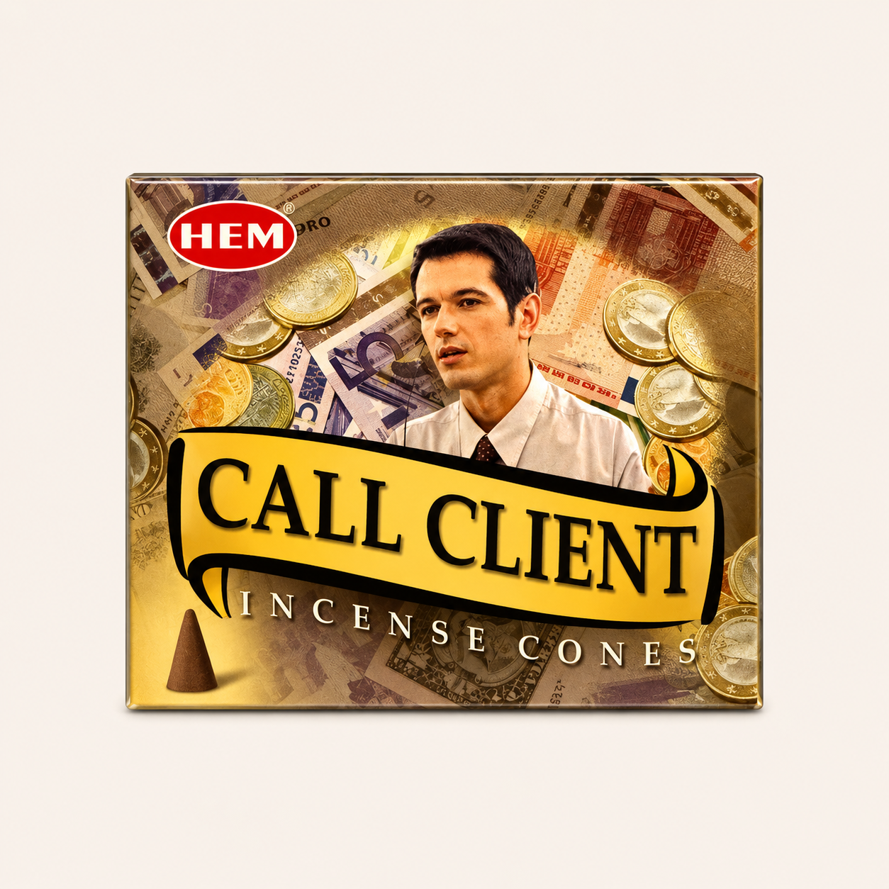 Fournisseur grossiste Encens cône Call Client (x10) HEM