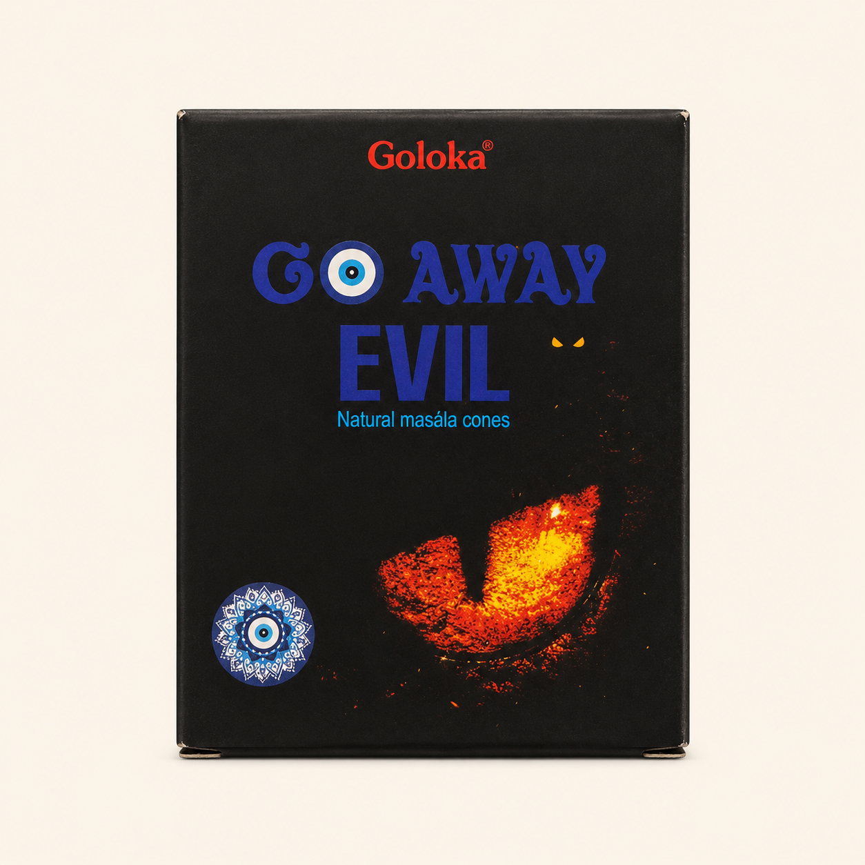 Fournisseur grossiste Encens cône Go Away Evil (x10) Goloka