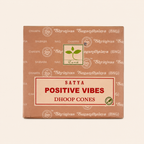Fournisseur grossiste Encens cône Positive Vibes (x12) Satya