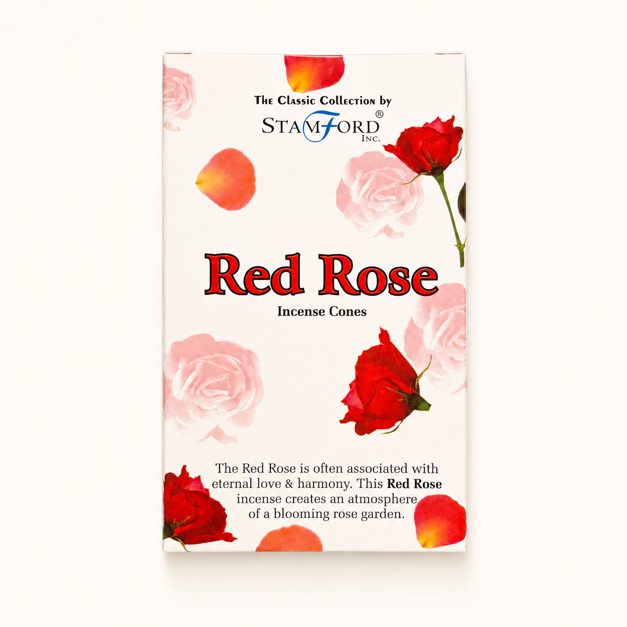 Fournisseur grossiste Encens cônes Rose Rouge (x15) Stamford