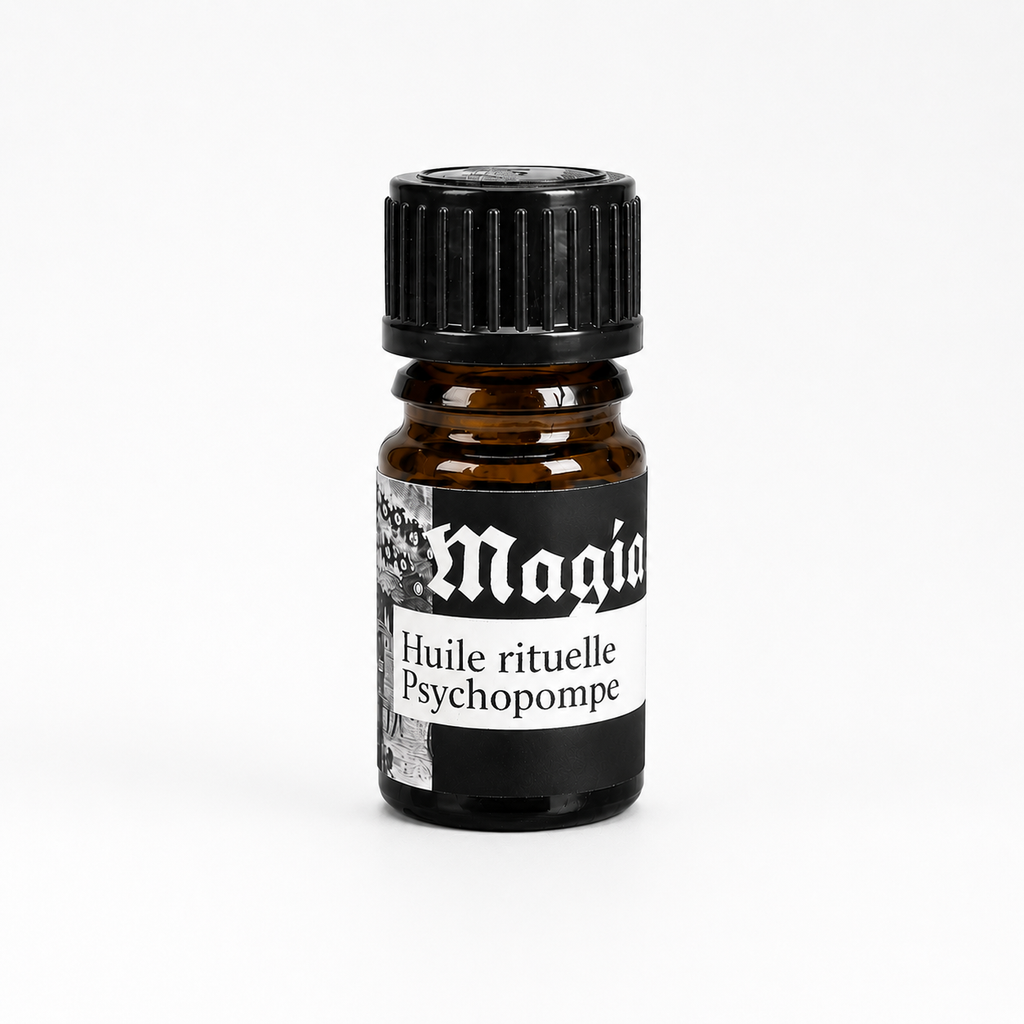 Fournisseur grossiste Huile rituelle Psychopompe | Esotericae.com, grossiste ésotérique
